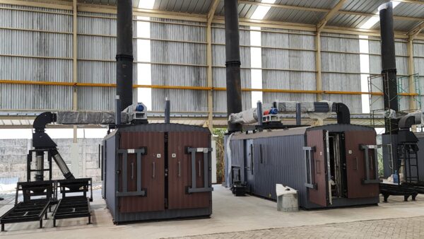 Preparation for the launch of EKKO-2 charcoal kilns in Indonesia