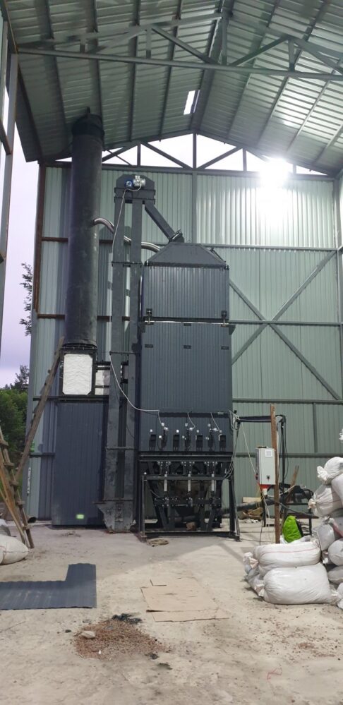 Launch of continuous carbonization furnace BIO-KILN-1 in Georgia